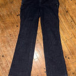 Banana Republic  dark wash wide leg 26P denim trousers Photo 0