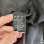 Lafayette 148 Black Tweed Blazer Jacket Open Front Women's 14 Metallic Fringe Black Photo 4