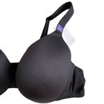 Catherines  Intimates Full Coverage Smooth Underwire Bra Plus Size 46B Black Photo 2