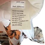 Love Milan Designer Linen Dress‎ NWT Size M Photo 7