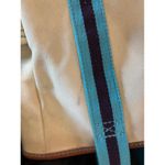 Gap  Women's Tote Bag, One Size, Beige & Teal circa 2006 Photo 8