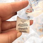 Derek Lam  10 CROSBY Dahlia Printed Midi Dress Blue Sz 6 Photo 4