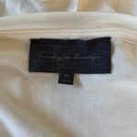 Sunday in Brooklyn NWOT Anthropologie Cream Knit Top with side gather. Size M Photo 3