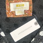 Anthropologie Maeve Jacquard Polka Dot Tank Top Black & White Top Size Small Photo 3