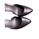 Torrid  Black Ankle Strap Pointed Toe Lucite Ombre Heel Pumps 9WW Wide Width Plus Photo 1