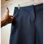 Loft  Marisa Skinny Ankle Pants Size 4 Navy Blue Career Casual Workwear Trendy‎ # Photo 5