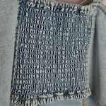 Wild Fable  TARGET SMOCKED BACK DENIM BRA CROPPED TOP ADJUSTABLE STRAPS XXL Photo 5