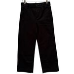 Vince Linen And Cotton blend Wide leg Pants Black Size 2 Photo 2