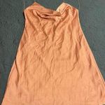 Double Zero Preowned Satin Crowl Pink Dress Photo 0