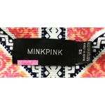 MINKPINK NEW Eastern Aztec Maxi Halter Cut-Outs Cutouts Strappy Long Sundress XS Photo 6