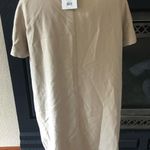 Topshop Shirt Dress Lace Up Shift with Pockets New NWT Size 12 Photo 5