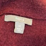 Apt. 9 Elegant Burgundy Women's Blazer 100% Wool XL Buttons Minimalist Photo 9