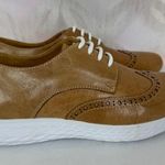 Driver Club USA Women's Leather Raleigh Extralight Wingtip Sneaker Loafer Size 5 Tan Photo 10