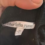 Charlotte Russe Chic Black Ribbed Flare Pants Photo 5