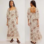 Free People  Ethereal Dainty All the Attitude Printed Maxi Dress Large Cottage Photo 1