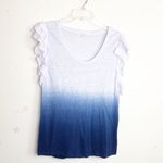 Anthropologie ON the road eagle hombre ruffle sleeve T-shirt Photo 3