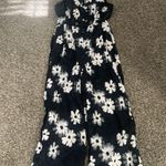 Madewell 100% linen sleeveless floral print jumpsuit size 4 Photo 0