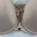 Chantelle Full Coverage Lace Trim Underwire Bra Womens Size 34G/34DDDD Beige Photo 1