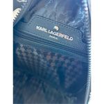 Karl Lagerfeld $178 NEW Auth  Multi-Colored ADELE ALLOVER KARL Small Backpack Photo 6