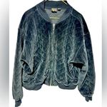 Liz Claiborne Vintage 90’s  Puffy Oversized Velvet Jacket Medium Photo 0