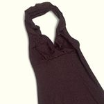 Rampage Vintage 90s Y2K Glitter Halter Ruffle Dress Photo 2