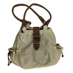 CHAPS Women's Gold & Brown Purse Photo 0