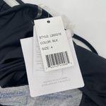 La Blanca  Swimsuit SZ 4 Island Goddess Ruched Black One Piece Wired Padding NWT Photo 2