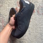 Samuel Hubbard Dark Blue Leather Sneakers 9.5 Featherlight Slip on Womens Shoe Photo 2