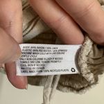 Wild Fable  Beige Linen Blend Cropped Balloon Sleeve Smocked Back Top #MBG Photo 2