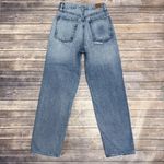 BDG Urban Outfitters Medium Wash High Rise Baggy Distressed Frayed Jeans 27 Photo 5