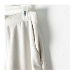 Aritzia WILFRED Cream Wide Leg High Rise Cropped Crepe Pants, Size 0 Photo 8
