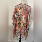 Nine West Floral Swim Coverup - Pink and Green Photo 2