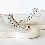 American Eagle American Eagle + The Smiley Company Colorblock Platform Hightop Sneakers Size 8 Photo 5