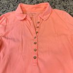 Lilly Pulitzer  Coral Button Down Shirt Photo 1