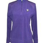 PING Fleece Pull Over Women’s Sz Medium Purple BMW Logo Embroidered Quarter Zip Photo 0
