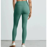 Everlane The Perform 24/7 Legging Dark Mint Size Large Athleisure Workout Photo 4