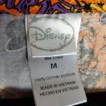 Disney  MICKEY MINNIE HAPPY HAUNTINGS SCRUB TOP M Photo 9