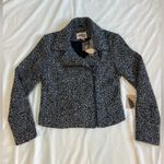 Forever 21 Black and Gray Textured Jacket Size Medium Photo 0