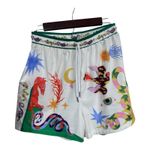 Celestial Fantasy Dragon Print Pajama Set Shirt Shorts Medium Loungewear Unisex Photo 1