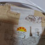 C&C California C&C Linen Beige Italy Travel Vacation Patterned Button-Up Long Sleeve Shirt SZ M Photo 4