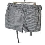 Loft  Women's Striped Paper bag Tie Belt shorts Sz 10 Photo 8