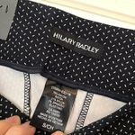 Hilary Radley NEW NWT Navy Blue Printed Pull On Stretch 8" Bermuda Shorts Small Photo 4