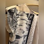 Women’s Beige office wear blouse size small business casual Gray Photo 2