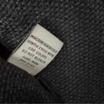 Habitat  Navy Linen Blend Textured Button Front Coat Lagenlook Jacket Large Photo 9