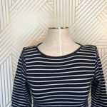 Reiss ‎ Gems Stripe Shift Ponti Dress in Navy Blue Photo 1