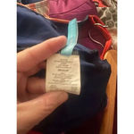 Beach Betty‎ Size Medium Floral One Piece Swimsuit Blue Photo 4