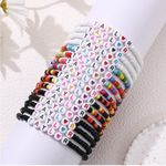 Beaded Bracelets Friendship Taylor Concert Clay Preppy String Pop Swiftie 4pcs Pink Photo 1