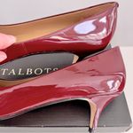 Talbots ‘Davila’ Red Patent Leather Studded Bow Heels in “Chianti”, Size 9.5 Photo 5
