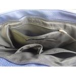 Mia K Farro Women's Blue/Brown Purse/Tote Bag SKU 3174 Blue Photo 3