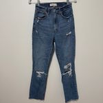 Abercrombie & Fitch  The Ankle Straight Ultra High Rise Curve Love Size 26 / 2 Photo 1